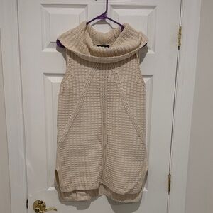 Banana Republic Beige Cowl Neck Sweater